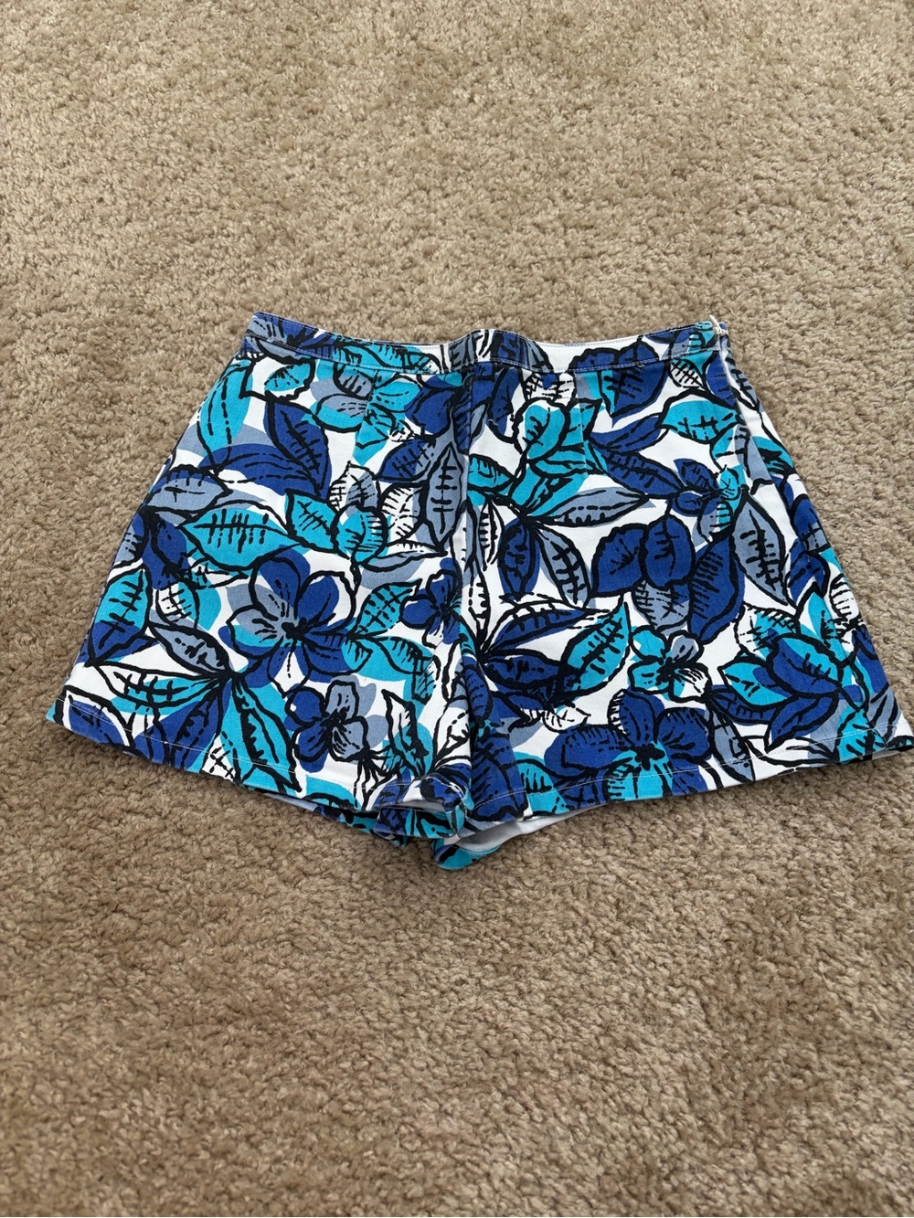 Joe Boxer High Waist Floral Shorts